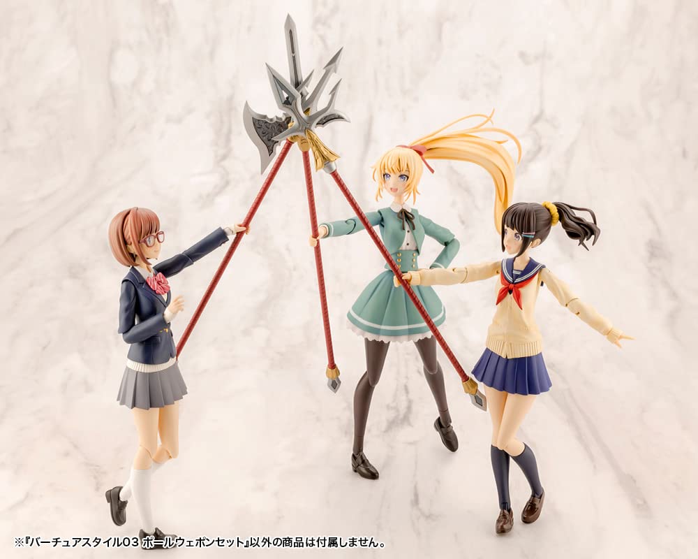 Kotobukiya Товары для моделирования Virtua Style 03 Набор шестового оружия НЕмасштабная пластиковая модель MSG