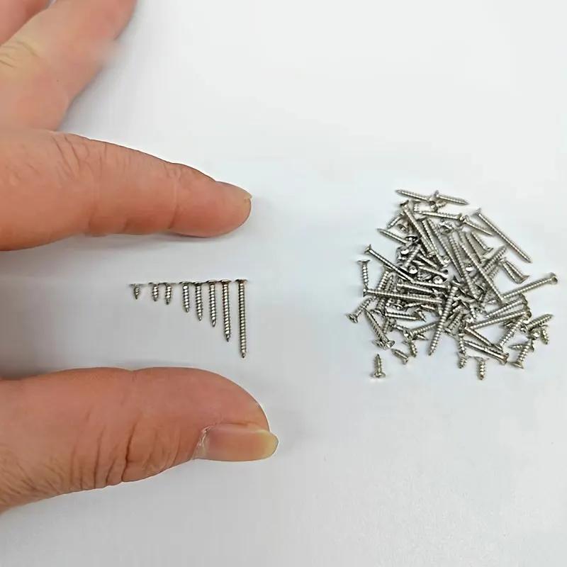 VKKM - Серебряный потайной саморез M2x (4/5/6/8/10/12/16/20) Винт с плоской головкой и крестообразным шлицем из нержавеющей стали мм 304