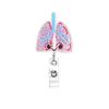New Style Cute Cartoon Retractable Nurse Badge Reel Clip Badge Holder Students Doctor ID Card Holder Keychain Gift