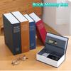 Hollow Book Piggy Bank with Lock Simulation Security Safe Lock Book Money Box  Valuables Storage
