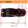 Startside Scarf Hanger Blanket Hanging Rubber Muffler Rubber Mounting Ring (Twist 2 Holes, 1 90 Degree)