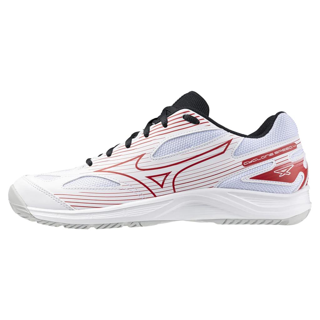 Sports Shoes Mizuno white / salsa / black Cyclone Speed 4