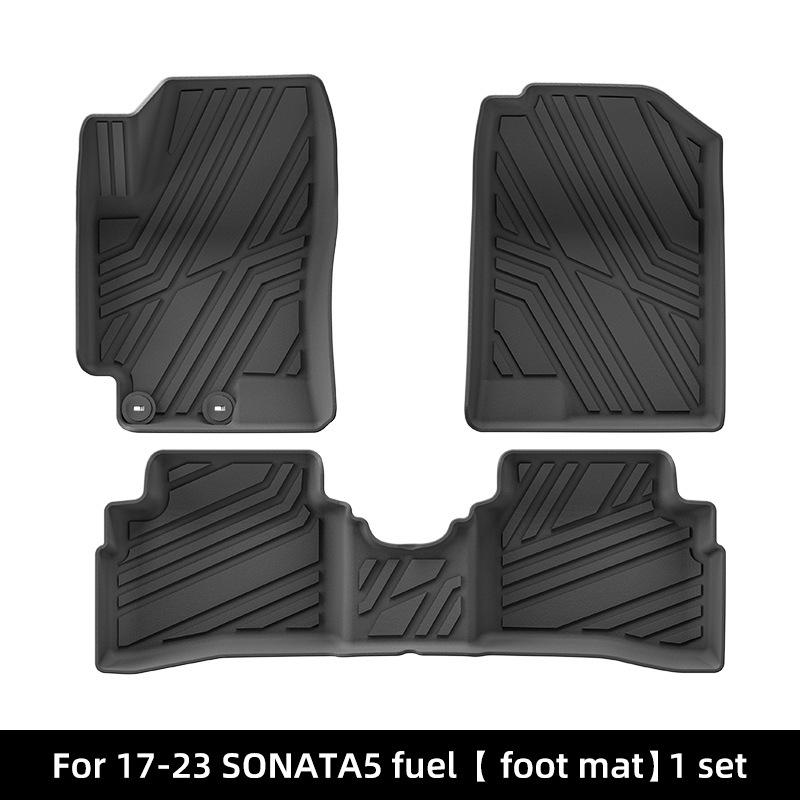 Автомобильные коврики для моделей Yuena SONATA5 17-23, материал TPE, включая коврик в багажник
