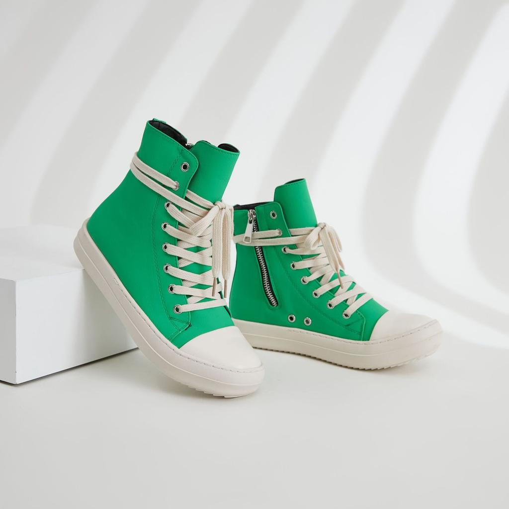 Высокие туфли женские парные туфли из парусины женские туфли больших размеров универсальные модные кроссовки на шнуровке женские Zapatillas Mujer