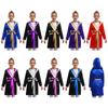 Boys Boxing Costume Cosplay Boxer Cloak for Kids Metallic Hooded Boxing Costume Set Halloween Costume with Belt