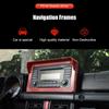  ABS автомобильные навигационные декоративные наклейки для Suzuki Jimny 2019 Up аксессуары для салона автомобиля