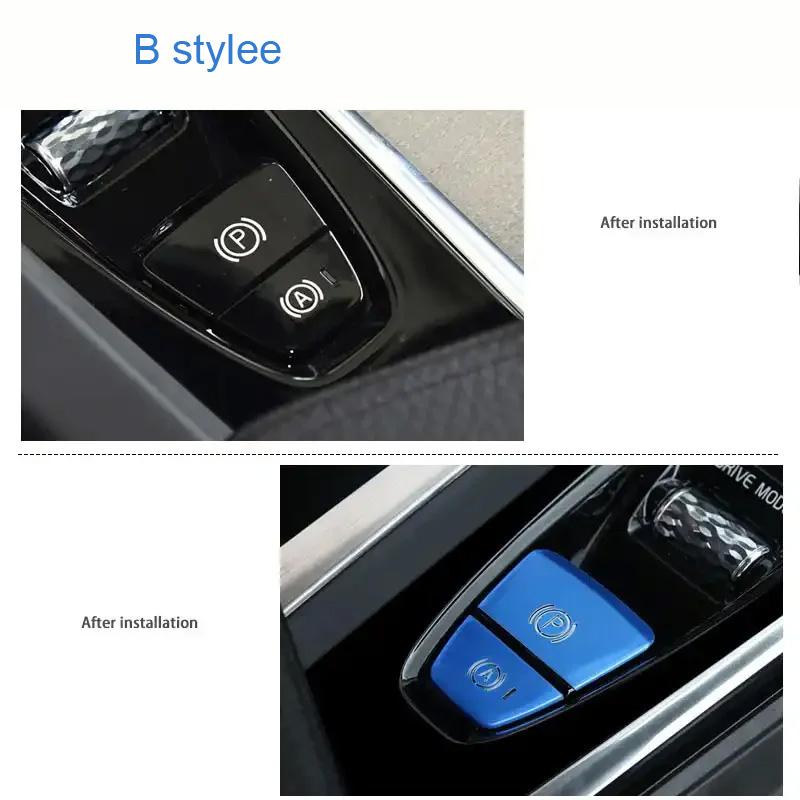 Для volvo XC60 XC90 S90 V90 V60 S60 Накладка с кнопкой старт и ручником, декоративные принадлежности