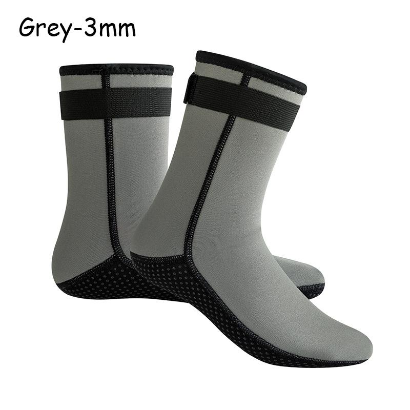 3mm 5mm Neoprene Diving Socks Teenager Non-Slip Beach Wetsuit Water Sport Scuba Snorkeling Surfing Socks Adults