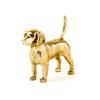 Коллекция фигурок собак британского искусства «Бигль» с позолотой 22 карата