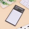 Магнитный блокнот для заметок Доска для сообщений на холодильник Портативный отрывной блокнот Планировщик заметок Список покупок Для дома офиса школы