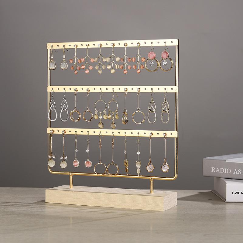 Counter Showcase Props Elegant Jewelry Storage Rack Bracelet Pendant Stand Convenient Earrings Display Stand For Gift For