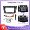 9 Inch Car Radio For MAZDA 6 2008-2012 Fascia Panel Dash Kit Install Facia Console Bezel Adapter Plate Trim Frame Cable Canbus