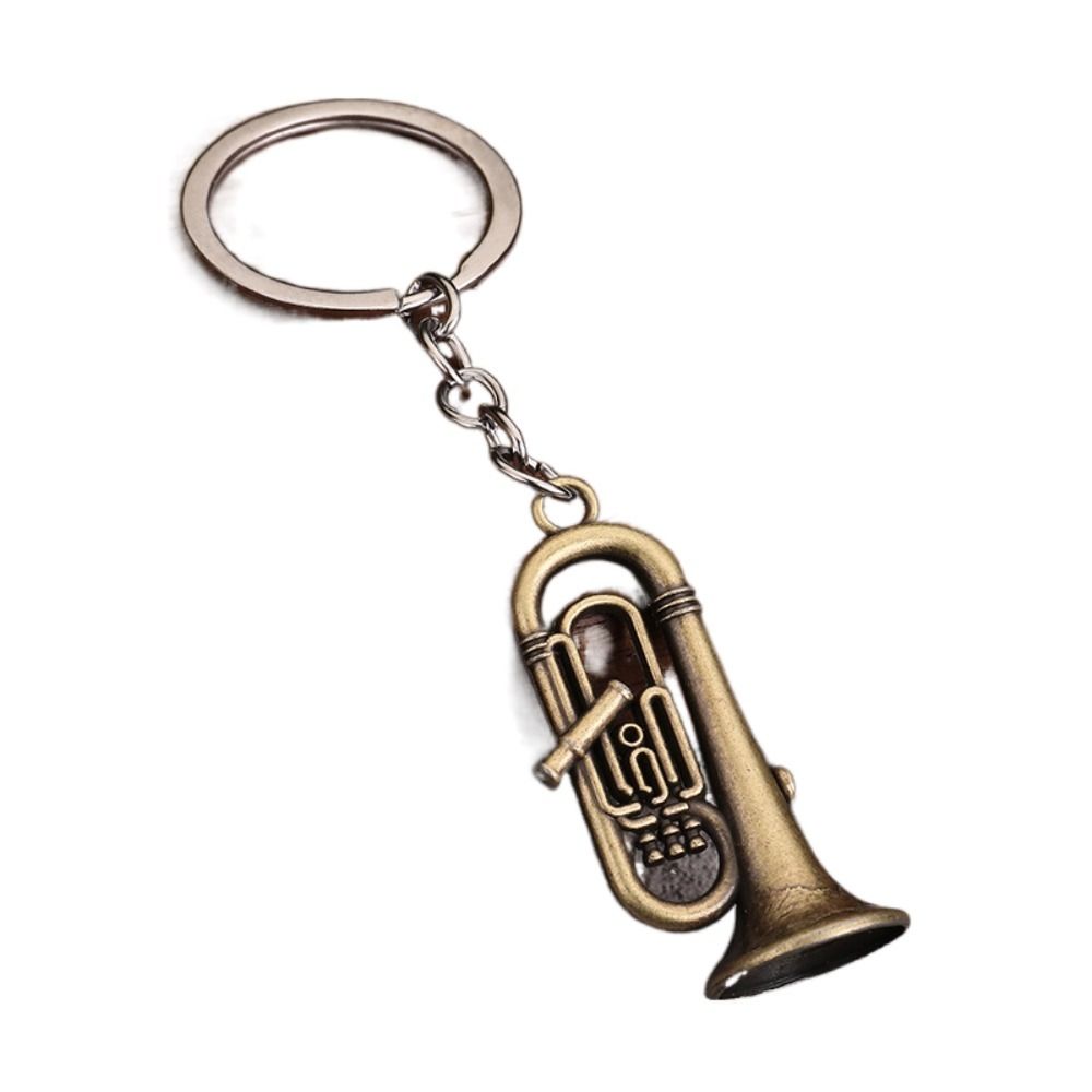 Key Holder Mini Instruments Keychain Mini Toys Car Pendant Trend Metal Keyring Gifts