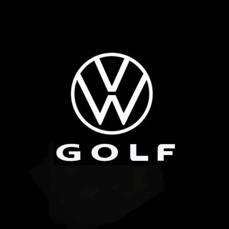 For Volkswagen Logo VW R Line GTI Touareg 7P Golf 5 6 7 Jetta MK5 MK6 MK7 Passat B6 B7 B8 B9 LED Car Door Light Projector Lamp ADFGH1