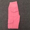 Women Leggings Fitness Sports High Waist Leggins Pocket Push Up Pants Workout Leggings Cargo Pants Casual Hip Pop Pants