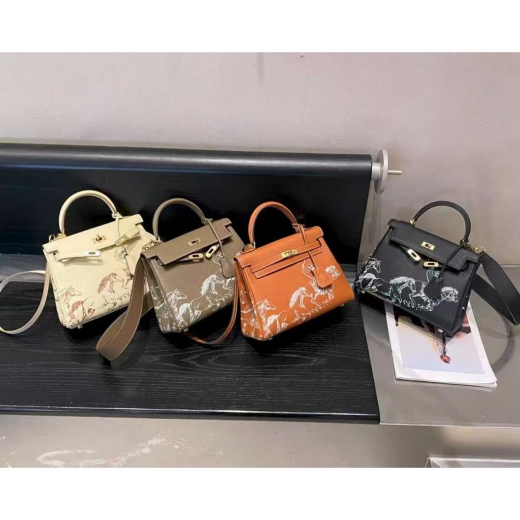 2026 новая кожаная женская сумка первого слоя коровья кожа того мягкая кожа Пегас coated duck bag трансграничная оптовая торговля