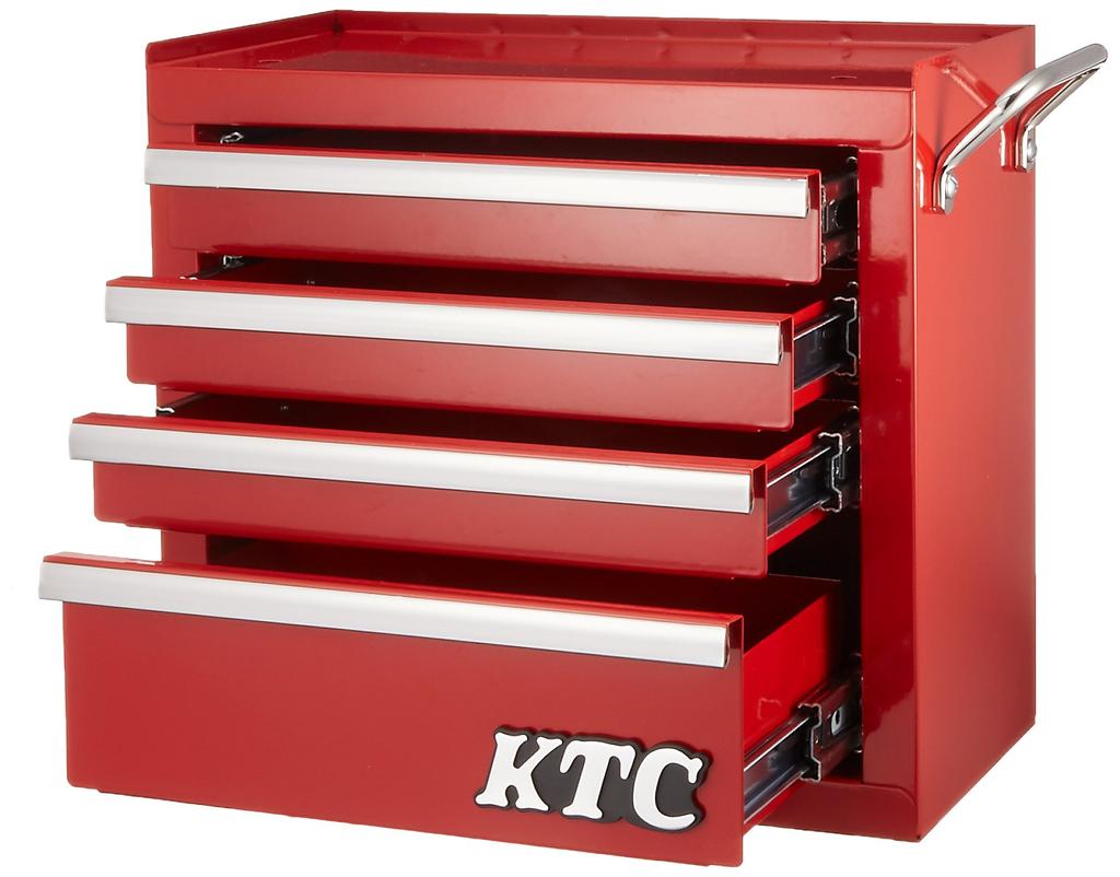 Kyoto Machinery Tools Mini Cabinet 4 SKX0514 (KTC) (4 Tiers, Drawers)
