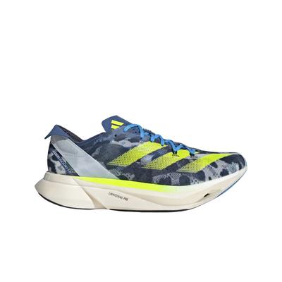 Adizero Adios Pro 3 Кристально-белый Ярко-лимонный