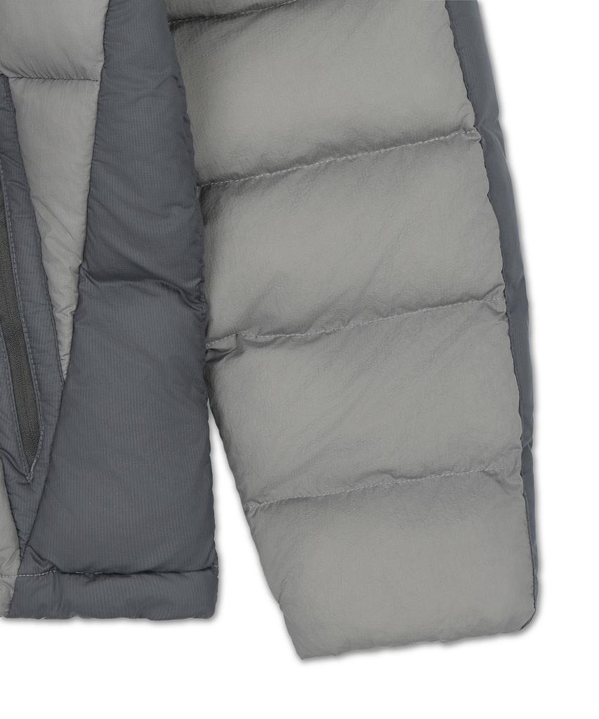 PUMA [PUMA X Musinsa] T7 Lightweight Sheer Padded Jacket - Cool Dark Grey / 640540-15