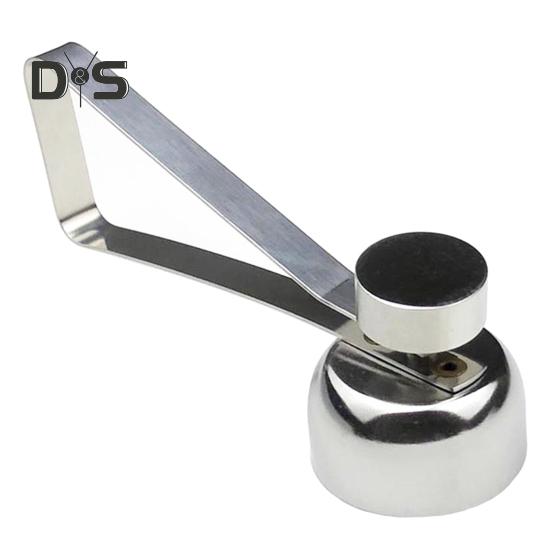 Пищевой резак для яичной скорлупы с двойной головкой, практичные металлические ножницы для яиц, нож для яиц, открывалка для скорлупы