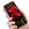 Bright Red Roses Flowers Black Case For Xiaomi Redmi 11 Prime 11A 12C 13C A1 A2 Plus A3 12 4G 10 13R 5G 9A 10A 9C 10C 9i 12R