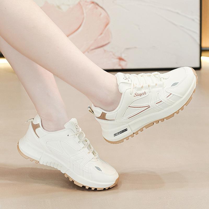 Autumn student sports running shoes ins new Forrest Gump shoes casual thick soles increase tide A