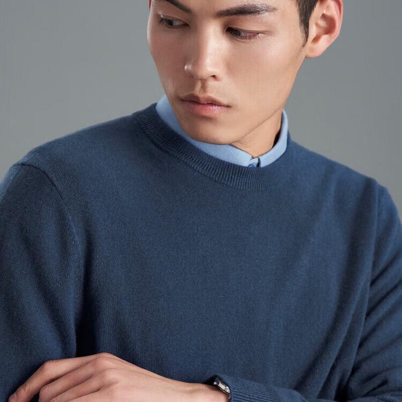 Erdos EMZ Мужской пуловер из 100% кашемира с круглым вырезом