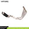 Выхлопные системы для Honda CBR650F CB650F CBR650 CB650R 2014-2025 Полная выхлопная система Коллектор Наконечник Выхлопные трубы