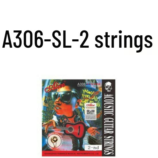 Alice A306SL/A306XL Acoustic Guitar Strings Set (1 to 6)