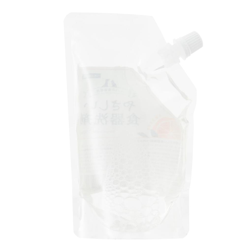 Мягкое моющее средство для посуды, прозрачный апельсин 300 мл - аромат,