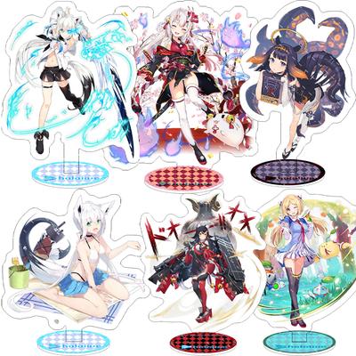 Япония Hololive Vtuber Акриловые сумки Usada Pekora Uruha Rushia Hosimati Suisei Inugami Korone Сумки-подставки Модель аниме