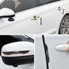 QDJ1  4Pcs Car Door Edge Anti-collision Strips Bumper Trim Sticker Accessories For Toyota Rav4 Corolla Chr Yaris Camry Cross Auris TRD