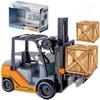Children's Engineering Vehicle Simulation Toy Forklift Inertia Large Lift Truck Boy Gift Toy Car
