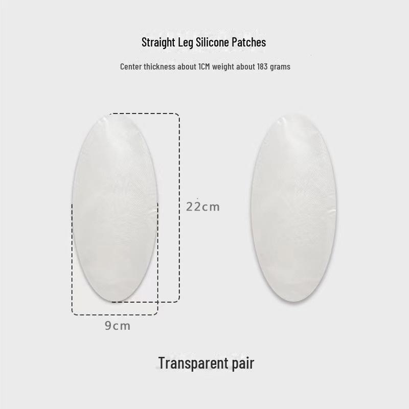 Невидимые силиконовые наклейки для коррекции формы голени и ног - самоклеящиеся корректирующие подушечки для ног XO