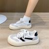 Маленькие белые туфли женские осенние новые повседневные туфли на плоской подошве детские модные универсальные студенческие туфли для спорта и отдыха
