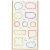 Nakabayashi Decorure Album Sticker Speech Bubble ATS-102-6