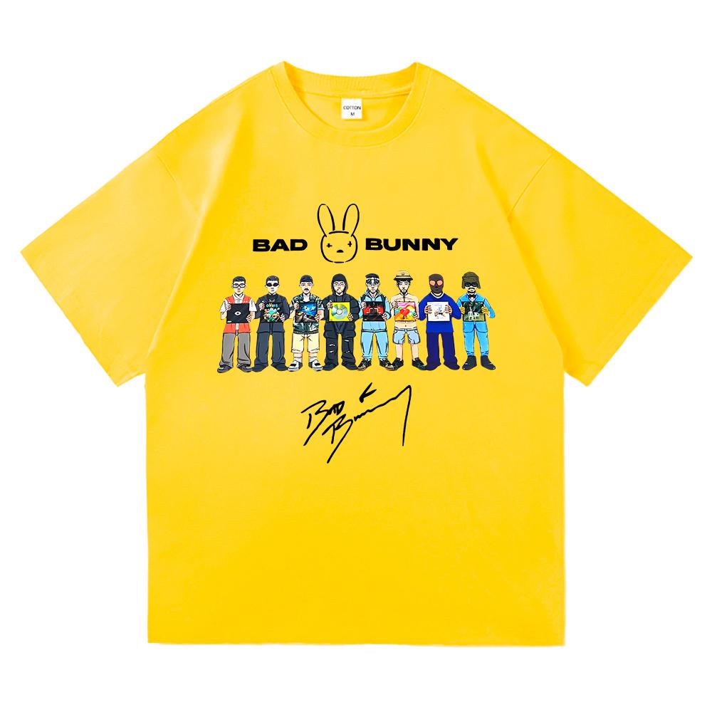 Bad Bunny T Shirt Fashion Unisex Vintage Debí Tirar Más Fotos New Album 2025 TShirt Unisex DeBÍ TiRAR MáS FOToS Cotton Tees Shirts