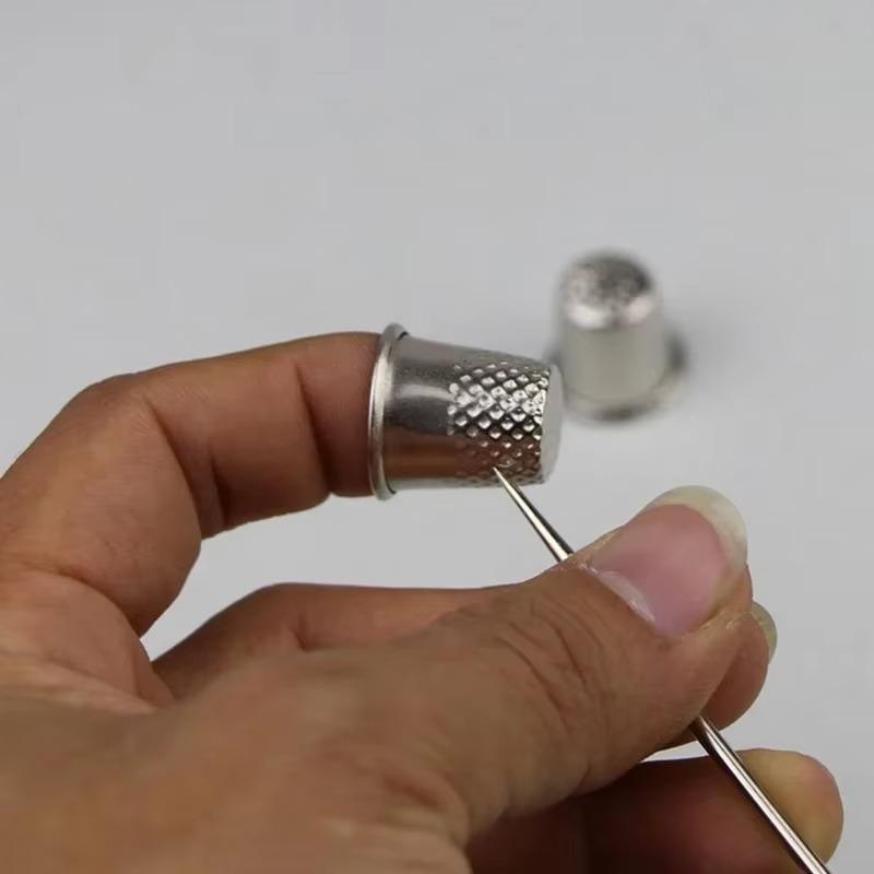 10 шт./набор DIY Швейные инструменты Защита пальца Античный Твердый Металл Латунный Наперсток для шитья Иглы Швейные Аксессуары Оптом
