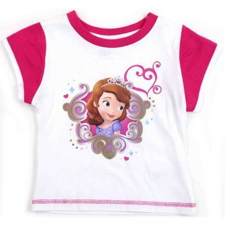 T-shirt Princesse Sofia du 2 au … Blanc