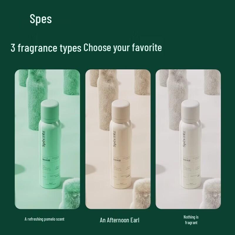 Spes Dry Volumizing Hair Spray - Sweet Grapefruit (Twin Pack)