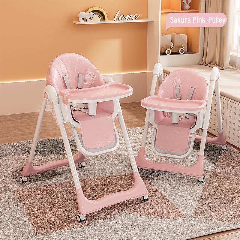 Multifunctional Foldable Baby and Children's Portable Dining Chair
