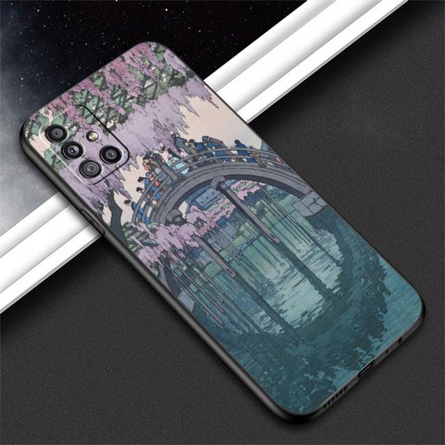 Чехол для телефона с японским пейзажем и храмом для iPhone Samsung Galaxy Redmi Xiaomi Oppo OnePlus Note SA 7 8 9 10 11 12 13 14 20 21 22 23 53 54 Pro Max Ultra