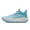 Кроссовки для баскетбола LiNing Sonic 9 Low Slip Resistant Durable Kids Light-Blue ABPR053-3