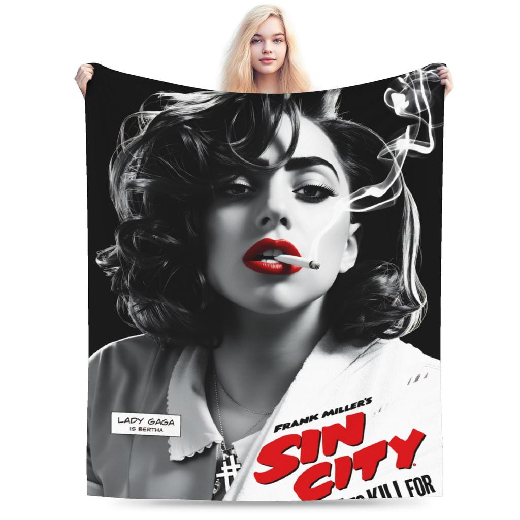 Леди Гага The Mayhem Ball 2025 Тур по Великобритании Пледы Теплый Мягкий Плюшевый Плед Для Детей Домашний Декор Фланелевое Покрывало Постельное Покрытие