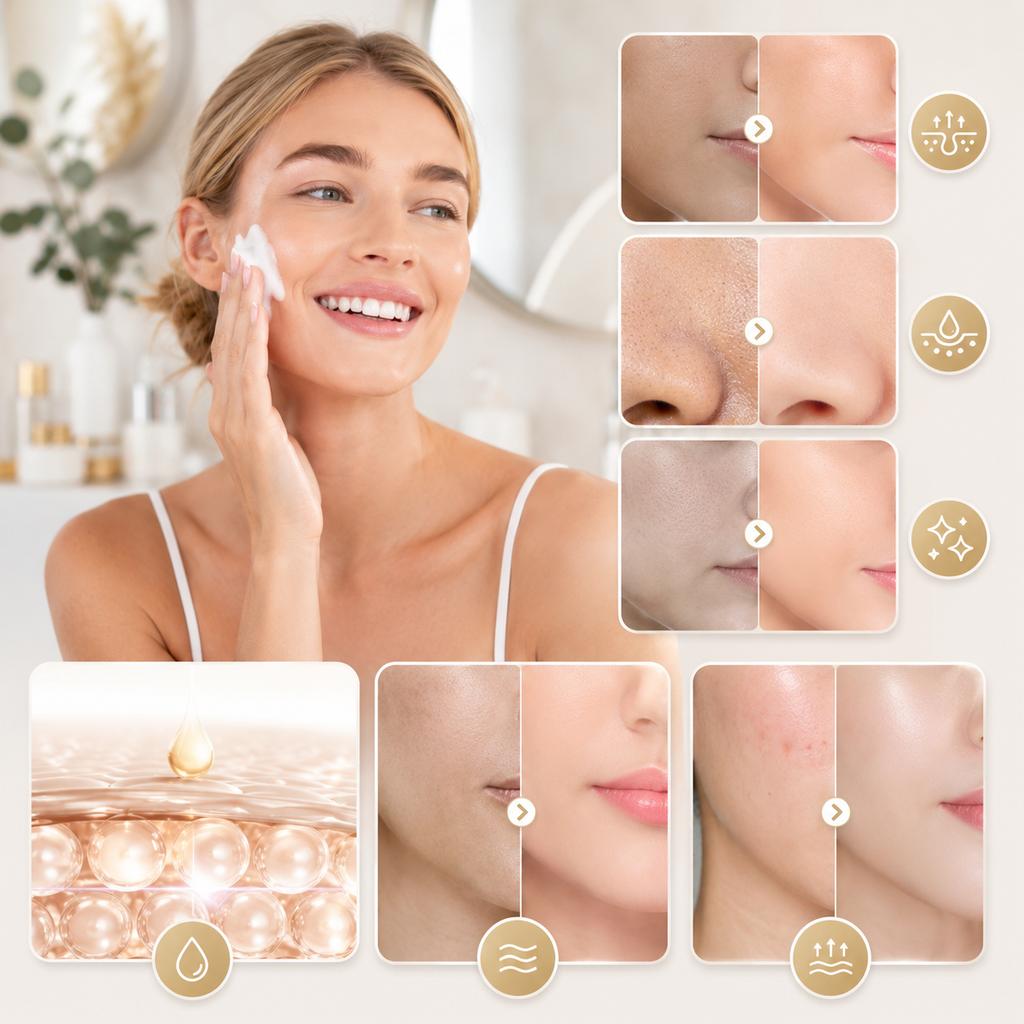 Gold Microneedling Renewal Face Lift Radio Frequency RF Microneedling