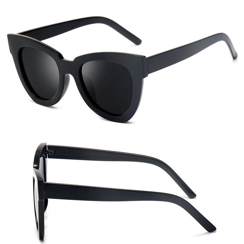 Elegant Women Lady Retro Cat Eye Sunglasses Fashionable Designer Square Frame Shades