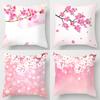 Наволочка с изображением вишни, украшение для свадебной вечеринки, подарок на день рождения, гостиная, диван, стул, кровать, наволочка, пара, украшение для дома