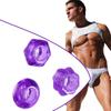 Couple Lover Sexy Play Games Ring Men Soft Silicone Time Delay Ring