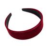 1/4CM Wide Soft Fleece Headbands for Women's And Ladies Daily Casual Press Hair Hoops Accessories Autumn Winter Hairbands