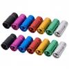14pcs Bicycle Tire Valve Caps Ultralight Aluminum Mountain Road Bike Valve Cap for Presta Tire Valve Protector Covers